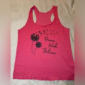 Dream, Wish , Believe Woman’s tank top L